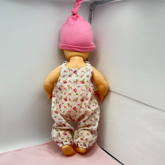 Horsman 13” BYE LO Baby Doll Drinks & Wets Molded Hair 1970’s w/ OUTFITS - Picture 5 of 15